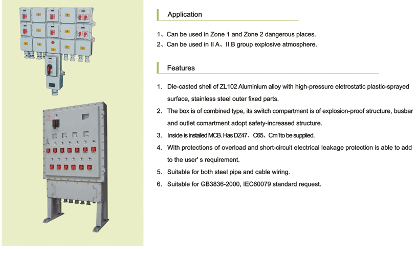 Explosion-proof distribution box