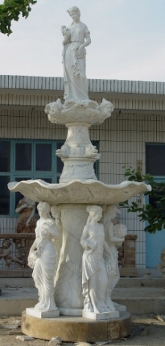 marble fountain