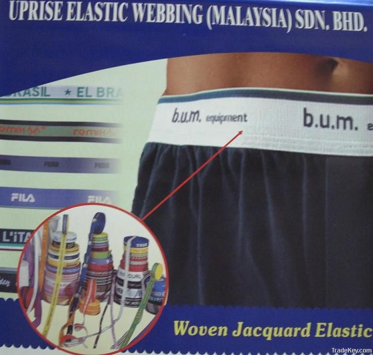 Jacquard Webbing , Elastic Waistband , Boxer Tapes