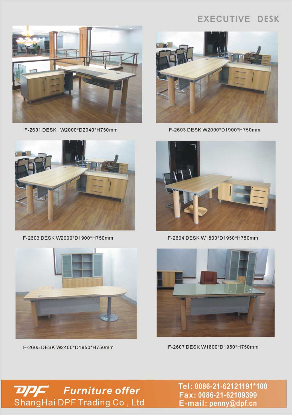 Executive desk