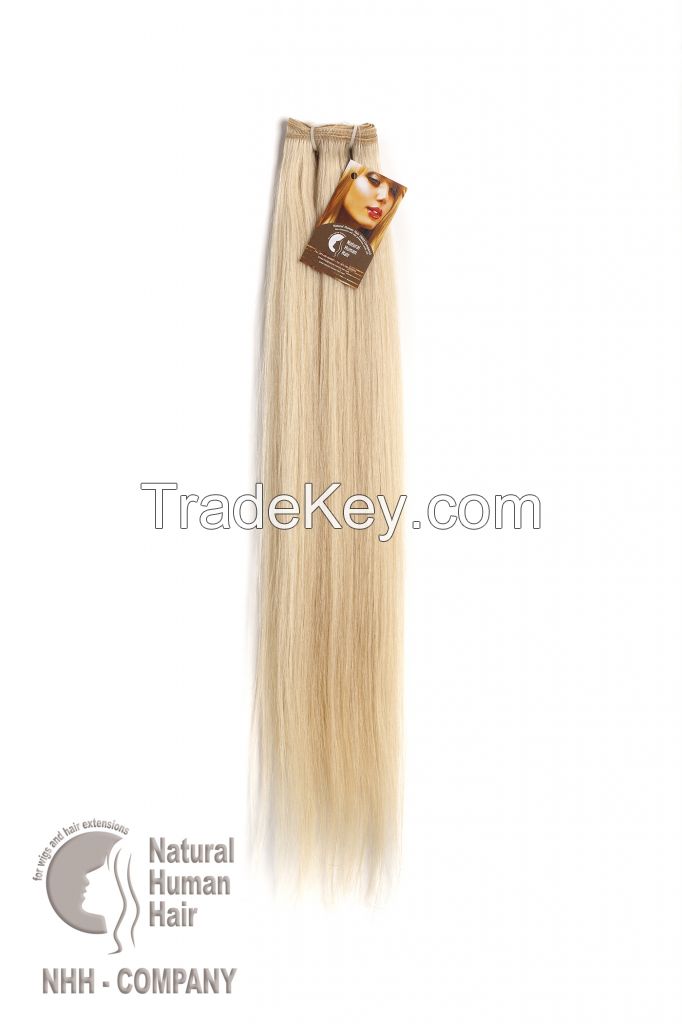 Uzbek colored weft exclusive straight natural hair