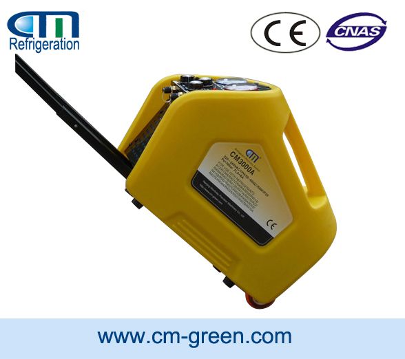 Portable light commercial refrigerant recovery machine CM3000A for medium and small central A/C