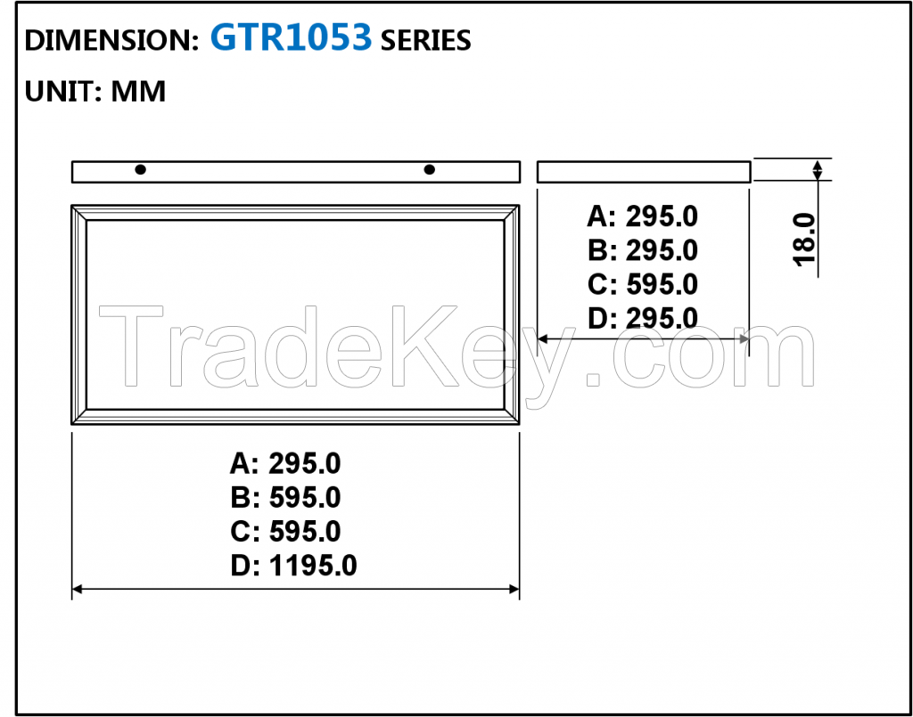 led panel light