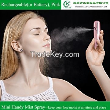 Nano Mist Spray, Facial Steamer, handheld nano facial spray.Facial moisturizing tools