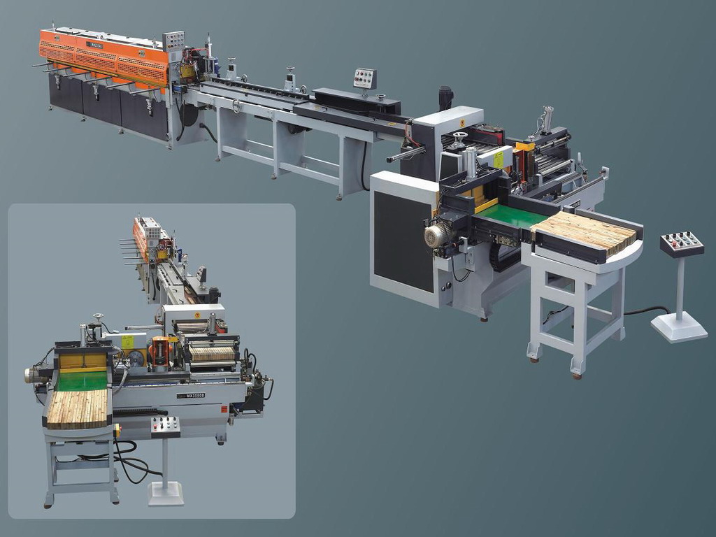 semi-auto finger jointer production line