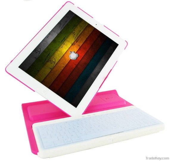 360 Degree Rotating Case for iPad 3 &amp; iPad2 with Wireless Keyboard