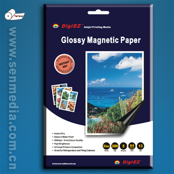 Magnetic Photo Paper Glossy and Matte, Directly Sell From Factory