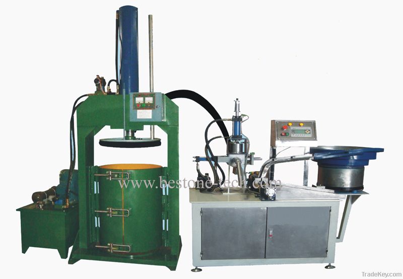 Semi-automatic silicone filling machine