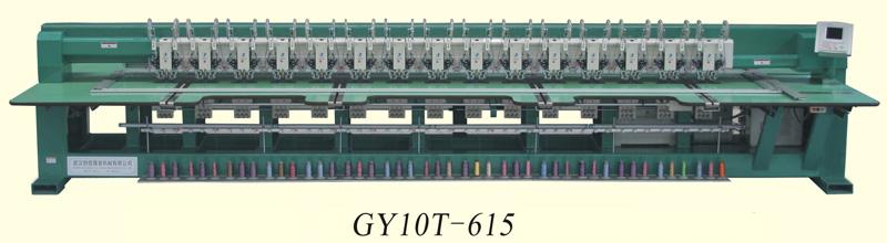 Multi-head & color chain sequin embroidery machine