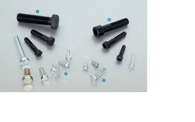 All type of Bolts