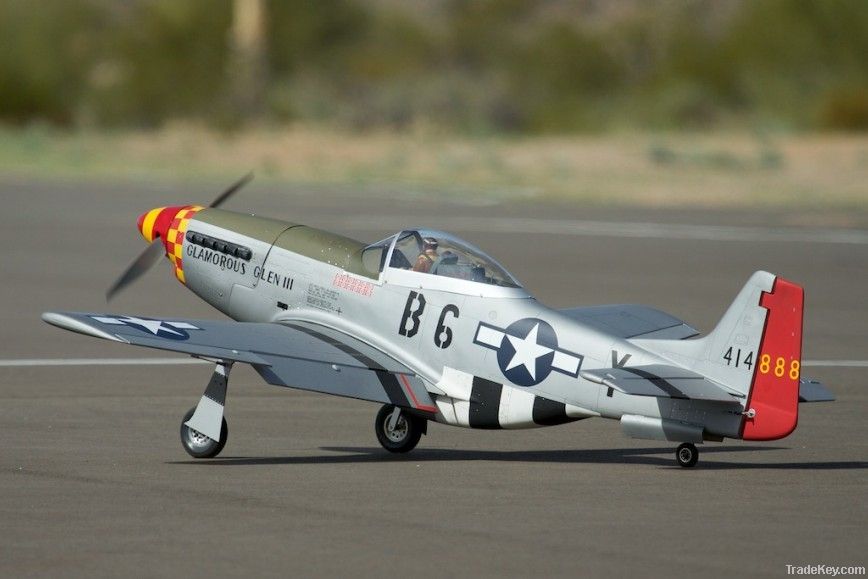 RC plane P-51D Mustang