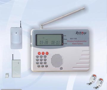 100zone Wireless Intruder Alarm with LCD display