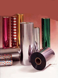 PVC metallized film