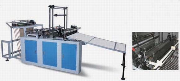 sealing and cutting bag making machine