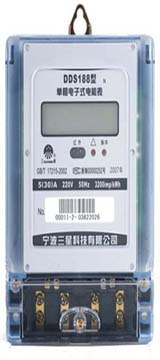 Single Phase Static Kwh Meter Energy