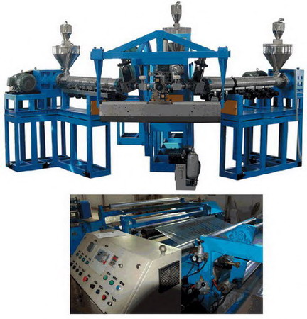 PETA sheet extrusion processing equipment