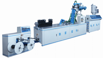 Single Blade Labyrinth Type Drip Irrigation Tape Making Machine