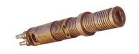 Conical  screw and barrel