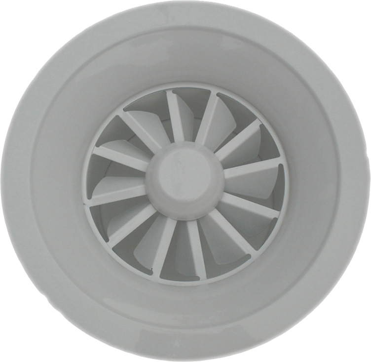 Variable Swirl Air Diffuser