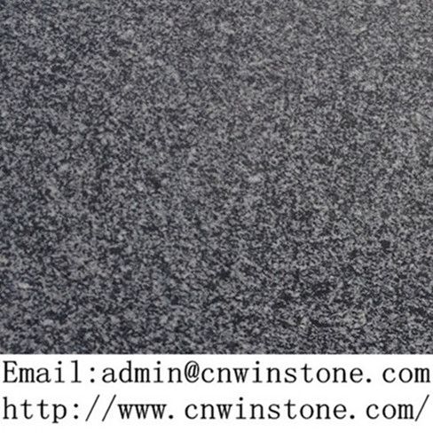 Ebony Black Granite Slab Tiles Building stone Natural Stone