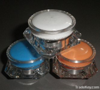 50g cream jar 15g acrylic jar 30g cosmetic jar