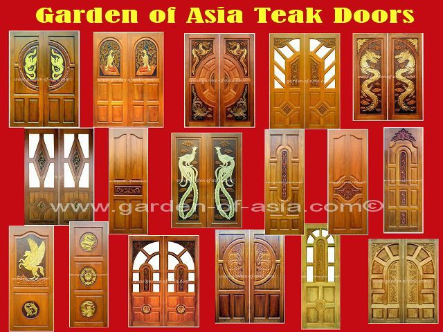 Teak Doors (Golden Teak A-Grade)