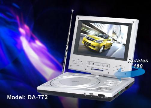 7 inch portable dvd