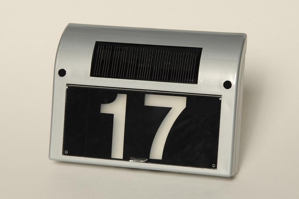 Solar House Numbers