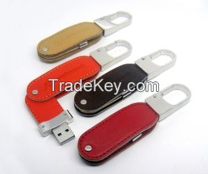 Leather USB flash drive pen drive