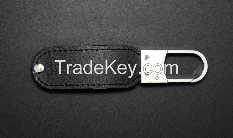 Leather USB flash drive pen drive