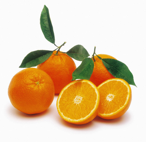 Valencia oranges