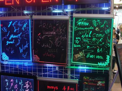 led writing board, led magic board