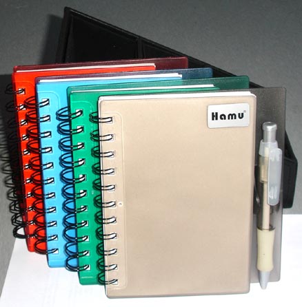 Notebook with pen