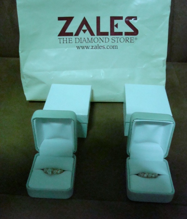 Diamond Engagement & Wedding Ring Matching Set (2 rings) - 1.25 CTW