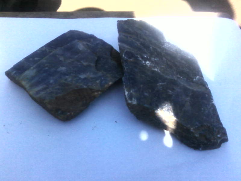 blue corundum