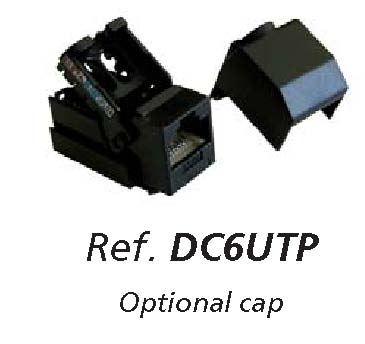 DC6xx RJ45 Cat. 6 connector