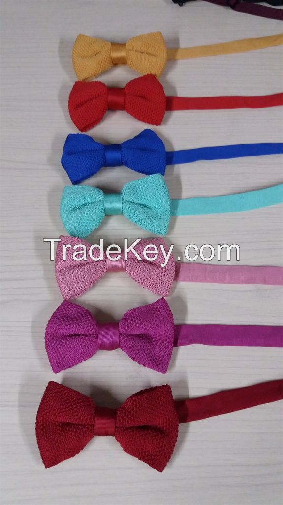 bow tie , fashion polyester necktie , men ties