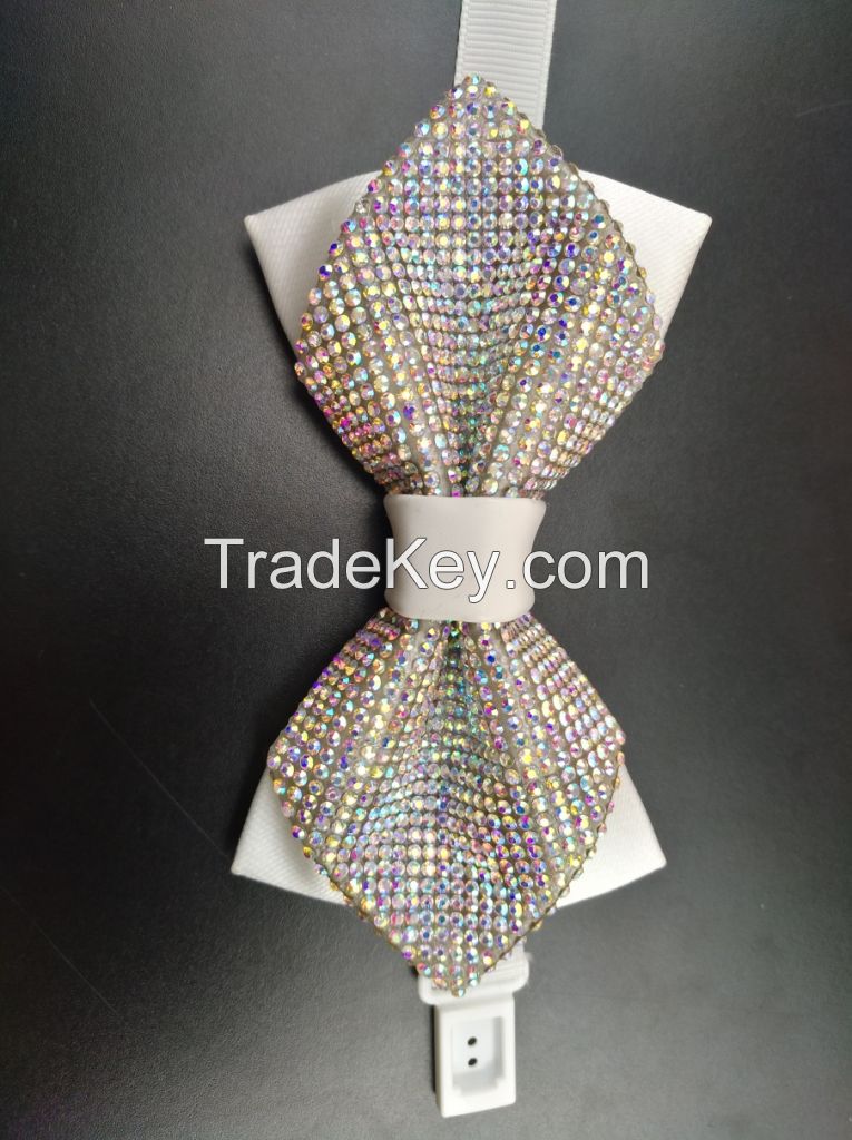 bow tie , fashion polyester necktie , men ties