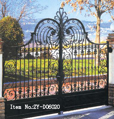 wrought iron gate