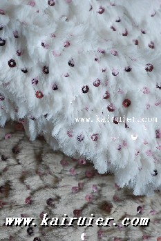 Faux Fur Sequin