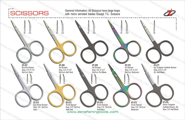 Fly Tying Scissors