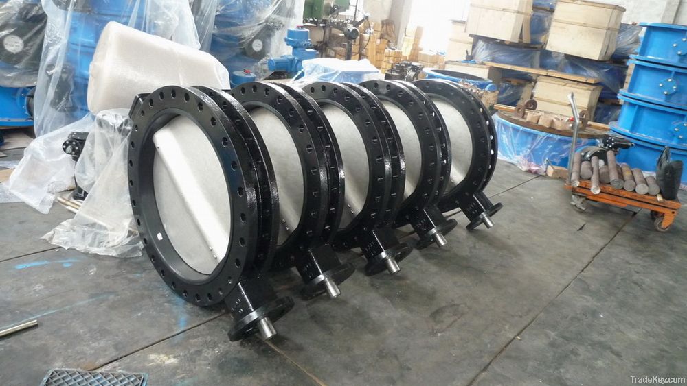 U Section Butterfly Valve