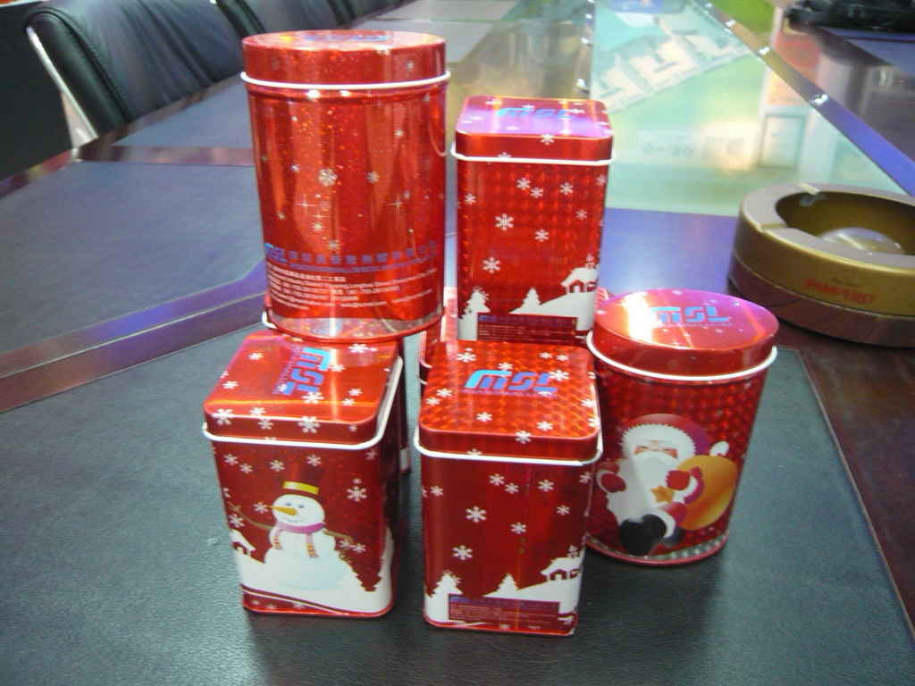 tin box for gift