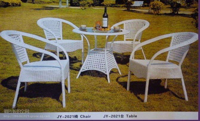 Rattan furniture Garden Chair &amp; table