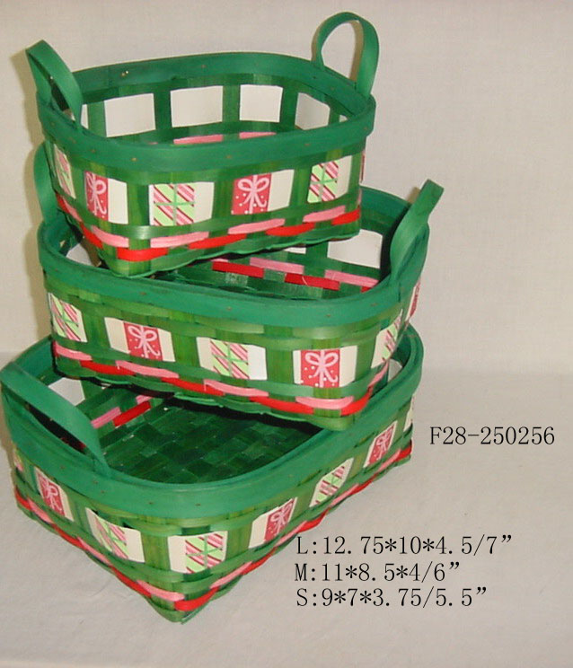 WOOD CHIP BASKET