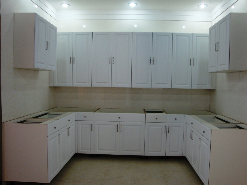 PVC Faced mdf cabinet doors, Slotted mdf , Kitchen cabinets, plywood,