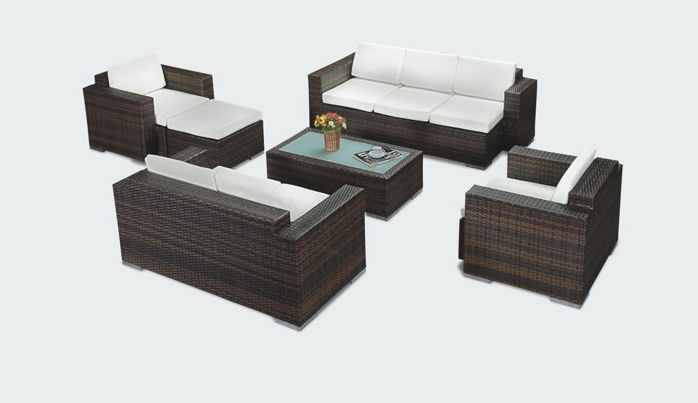 Rattan sofa