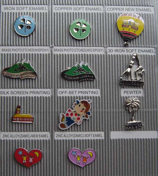 Badge; Lapel pins