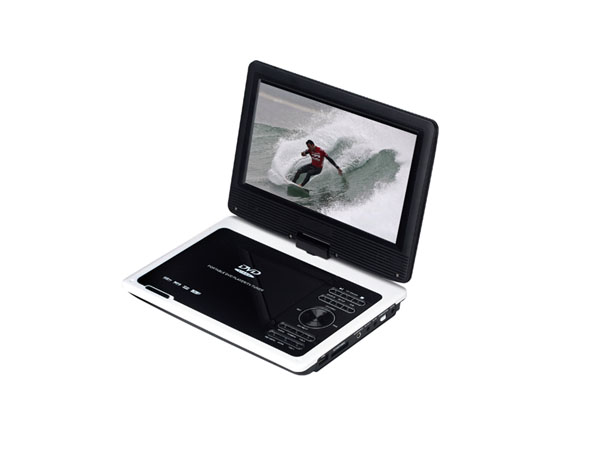 8.9inch Portable DVD Player + digital panel+build in TV+USB