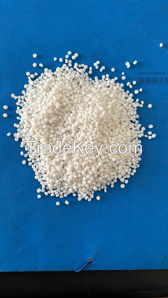 HDPE white repro pellets